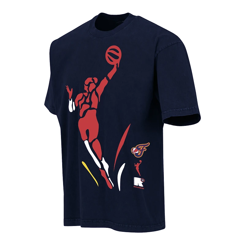 Unisex round21 Navy Indiana Fever Victory T-Shirt