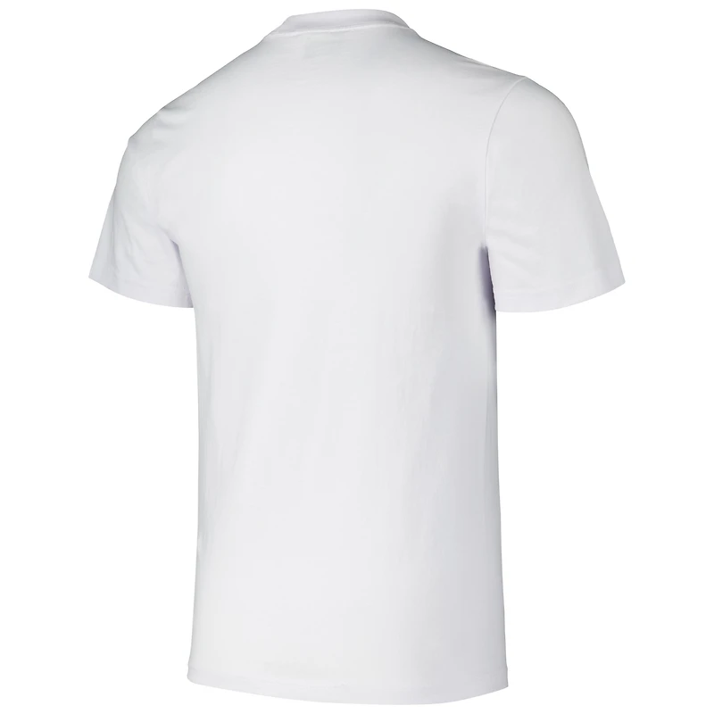 T-shirt unisexe round21 blanc Indiana Fever Hoops