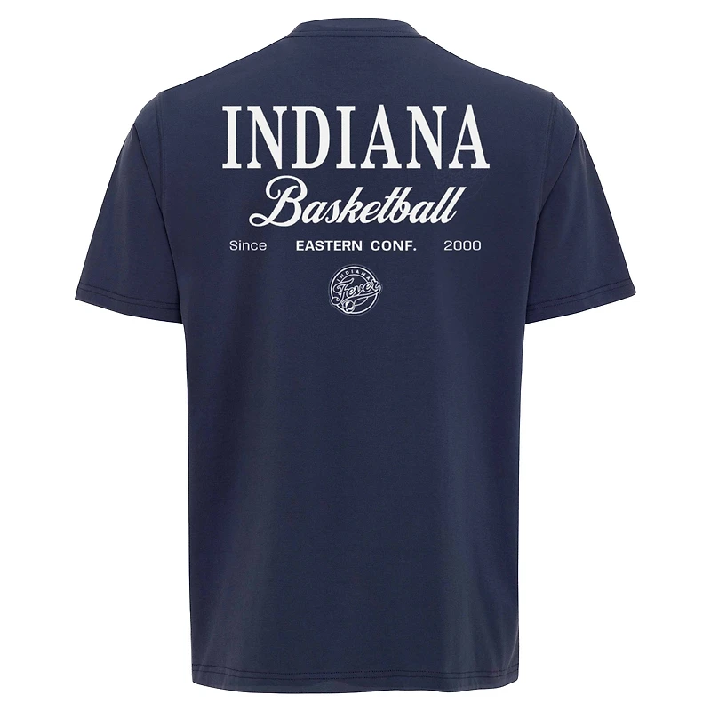 T-shirt unisexe Sportiqe bleu Indiana Fever Athletic Club Collection Duke, coupe décontractée, qualité supérieure