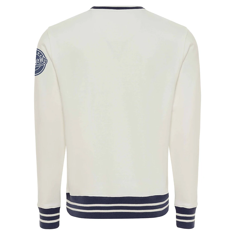 Unisex Sportiqe Cream Indiana Fever Athletic Club Collection French Terry Crew Sweatshirt