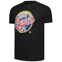 T-shirt unisexe noir avec vue sur la ville de l'Indiana Fever WNBA Stadium Essentials