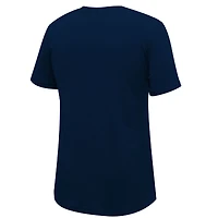 Unisex Stadium Essentials Caitlin Clark Navy Indiana Fever Runaway T-Shirt