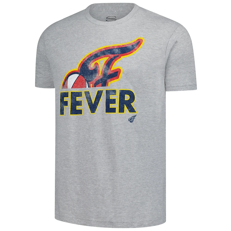 T-shirt unisexe Stadium Essentials gris chiné Indiana Fever Hometown