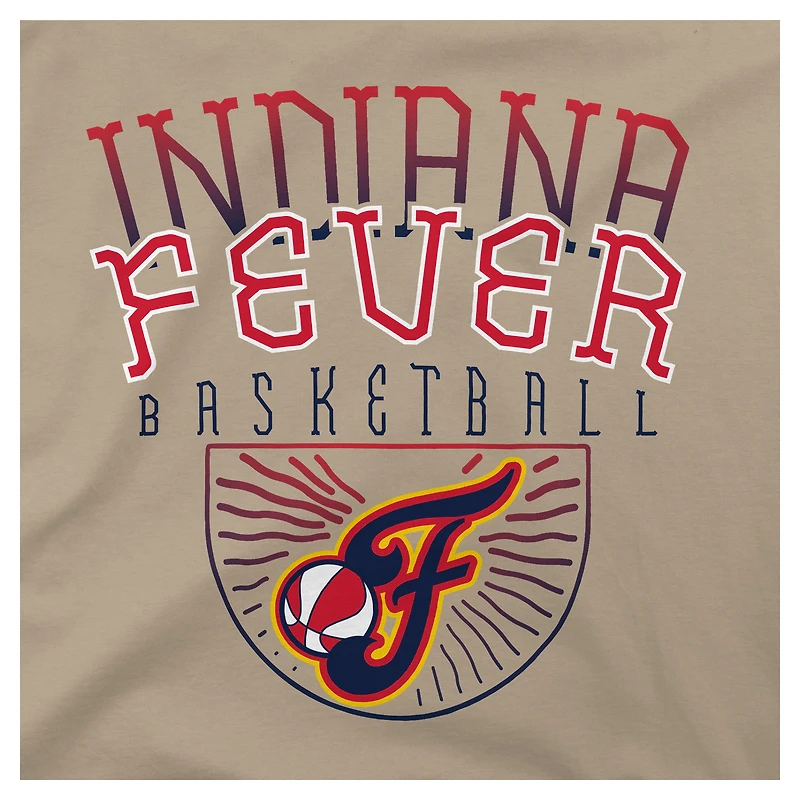 Unisex Stadium Essentials Sand Indiana Fever Rays Up Urban Premium Relaxed Fit T-Shirt