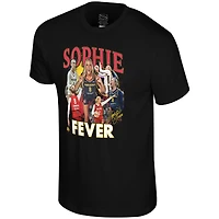 T-shirt unisexe Stadium Essentials Sophie Cunningham noir Indiana Fever Player Crossroads