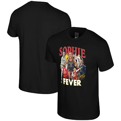 T-shirt unisexe Stadium Essentials Sophie Cunningham noir Indiana Fever Player Crossroads