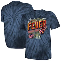 T-shirt unisexe bleu marine à motif tie-dye Indiana Fever