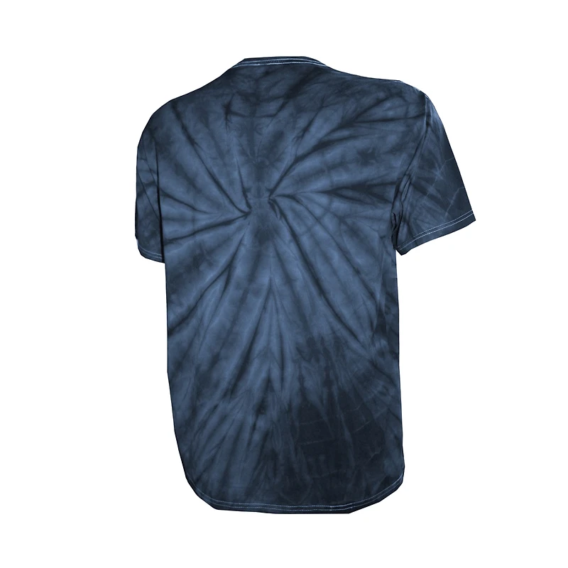 T-shirt unisexe bleu marine à motif tie-dye Indiana Fever
