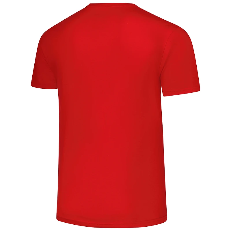 Unisex Stitches Red Indiana Fever Basketball T-Shirt