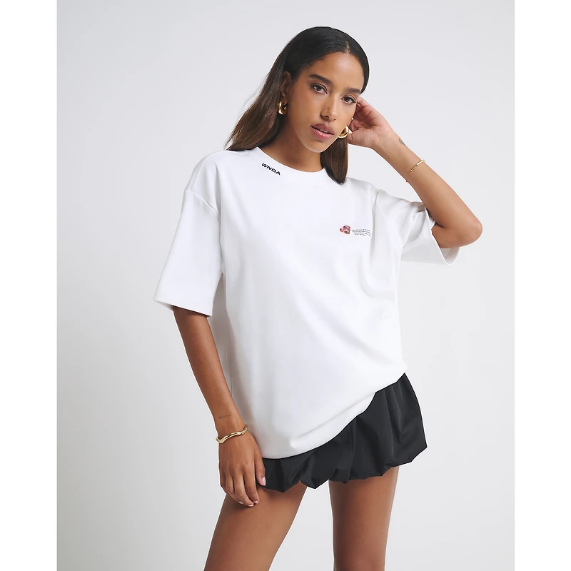 Unisex  White Indiana Fever Graphic T-Shirt