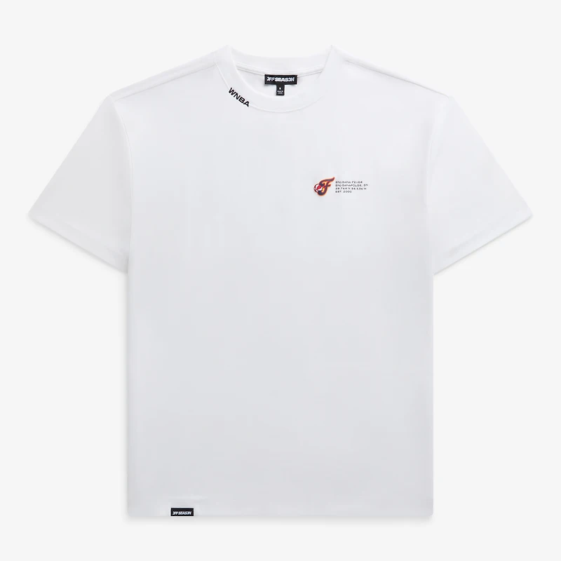 Unisex  White Indiana Fever Graphic T-Shirt
