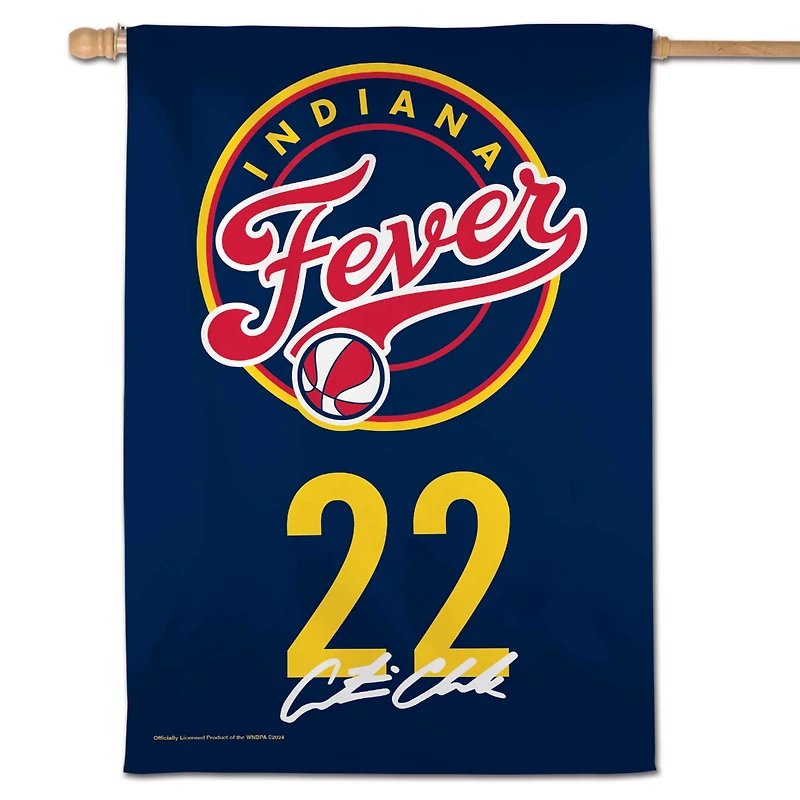 WinCraft Caitlin Clark Indiana Fever Bannière verticale double face 28" x 40"