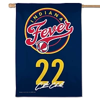 WinCraft Caitlin Clark Indiana Fever Bannière verticale double face 28" x 40"