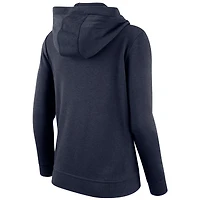 Sweat à capuche Nike Indiana Fever Club City bleu marine pour femme