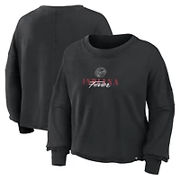 Haut oversize à manches longues Fanatics noir Indiana Fever pour femme