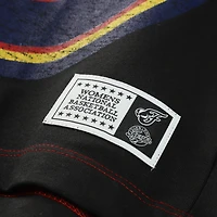 Women's New Era Red Indiana Fever Team Split Cropped Boxy T-Shirt