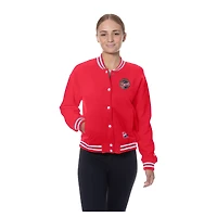 Veste polaire rétro New Era Indiana Fever rouge pour femme