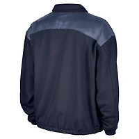 Pull de basketball Nike bleu marine Indiana Fever en polaire à quart zip Performance pour femme