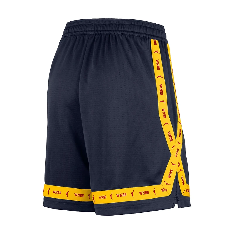 Women's Nike Navy Indiana Fever Crossover Practice Shorts