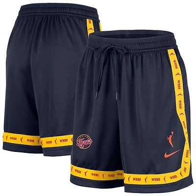 Women's Nike Navy Indiana Fever Crossover Practice Shorts