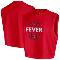 T-shirt court sans manches Nike rouge Indiana Fever 2026 authentique pour femme
