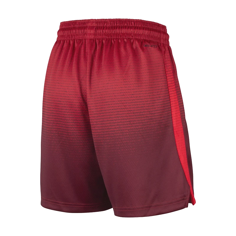 Women's Nike Red Indiana Fever 2026 On-Court Dri-FIT Victory Shorts - Rebel Edition