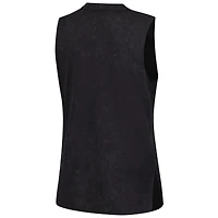 Women's Sportiqe Black Indiana Fever Rock & Roll Collection Turner Mineral Wash Tank