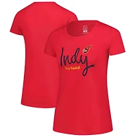 Women's Stadium Essentials Red Indiana Fever Third Quarter T-Shirt