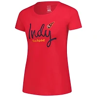 Women's Stadium Essentials Red Indiana Fever Third Quarter T-Shirt