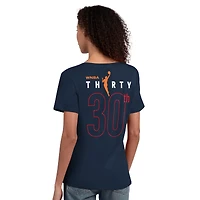 Women's Starter  Navy Indiana Fever WNBA 30th Anniversary Scoop Neck T-Shirt