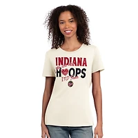 Women's Starter  Oatmeal Indiana Fever Endzone T-Shirt