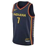 Youth Nike Aliyah Boston Navy Indiana Fever Explorer Swingman Jersey