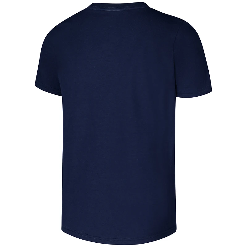 Youth Caitlin Clark Navy Indiana Fever Jam Player T-Shirt