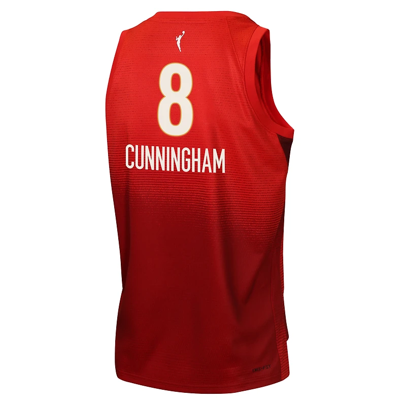 Maillot Nike Sophie Cunningham rouge Indiana Fever Victory pour enfant - Édition Rebelle