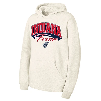 Youth Outerstuff Natural Indiana Fever Powerful Fleece Hoodie
