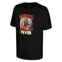 T-shirt noir Sophie Cunningham « Indiana Fever Crossroads » pour jeunes Stadium Essentials