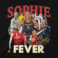 T-shirt noir Sophie Cunningham « Indiana Fever Crossroads » pour jeunes Stadium Essentials