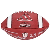 Fernando Mendoza Indiana Hoosiers Autographed adidas Dime Game Football with "25 Heisman" Inscription