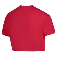 T-shirt court ZooZatz Crimson Indiana Hoosiers Laurels pour filles