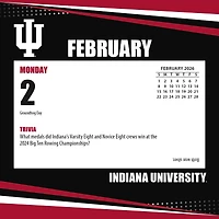 Calendrier 2026 des Indiana Hoosiers