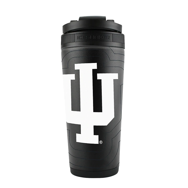 Bouteille shaker en acier inoxydable 4D de 26 oz des Indiana Hoosiers