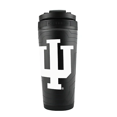 Bouteille shaker en acier inoxydable 4D de 26 oz des Indiana Hoosiers