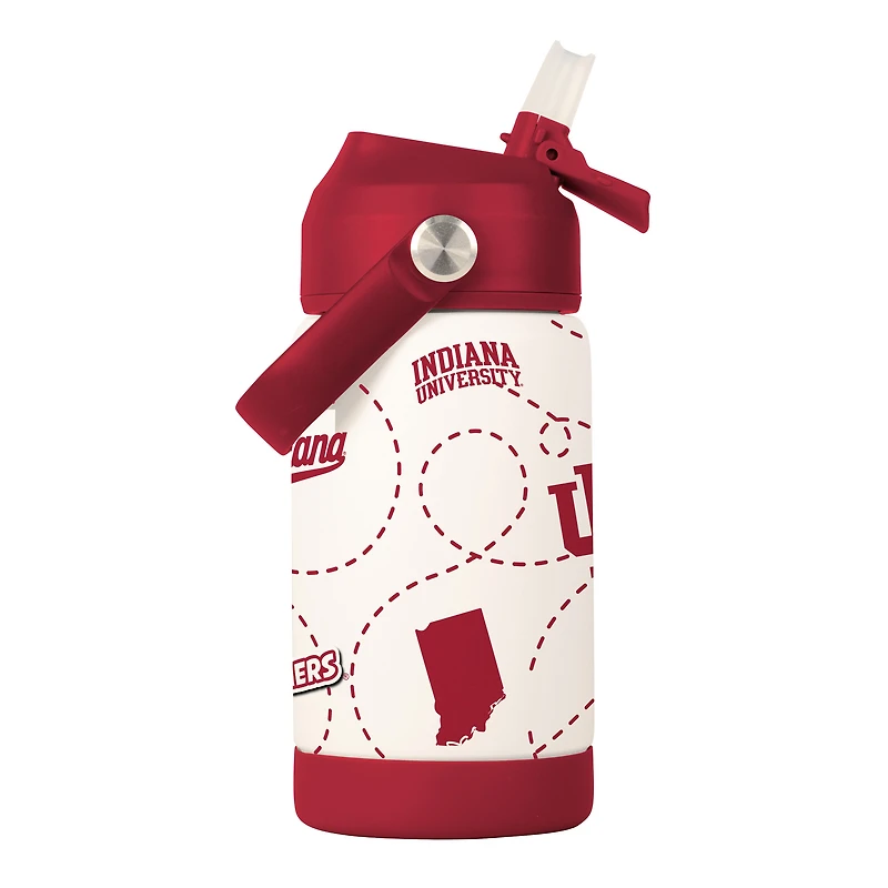 Logo Brands Indiana Hoosiers 12oz. Mascot Bottle