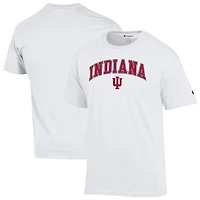 Men's Champion Indiana Hoosiers Arch Over Logo T-Shirt