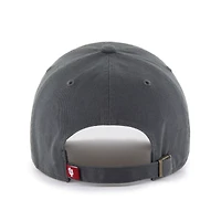 Casquette ajustable '47 Charcoal Indiana Hoosiers Clean Up pour homme