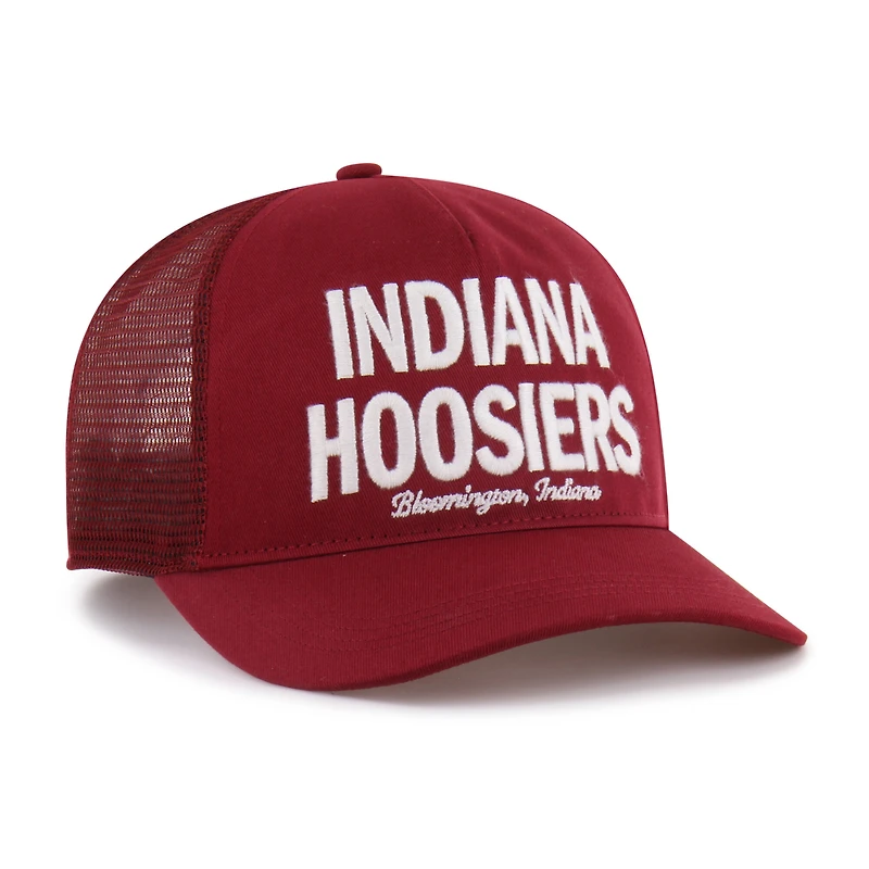 Casquette trucker ajustable contemporaine Indiana Hoosiers '47 Crimson