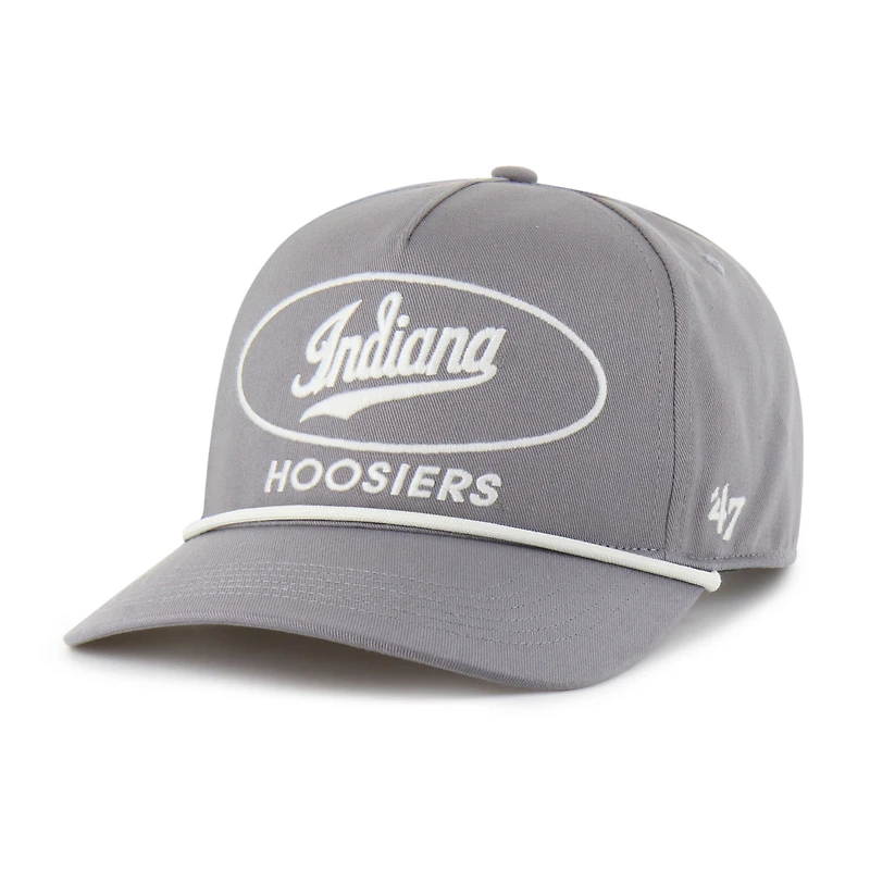 Casquette ajustable grise Indiana Hoosiers Contemporary Basics pour homme, modèle 1947