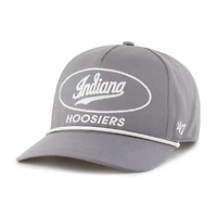 Casquette ajustable grise Indiana Hoosiers Contemporary Basics pour homme, modèle 1947