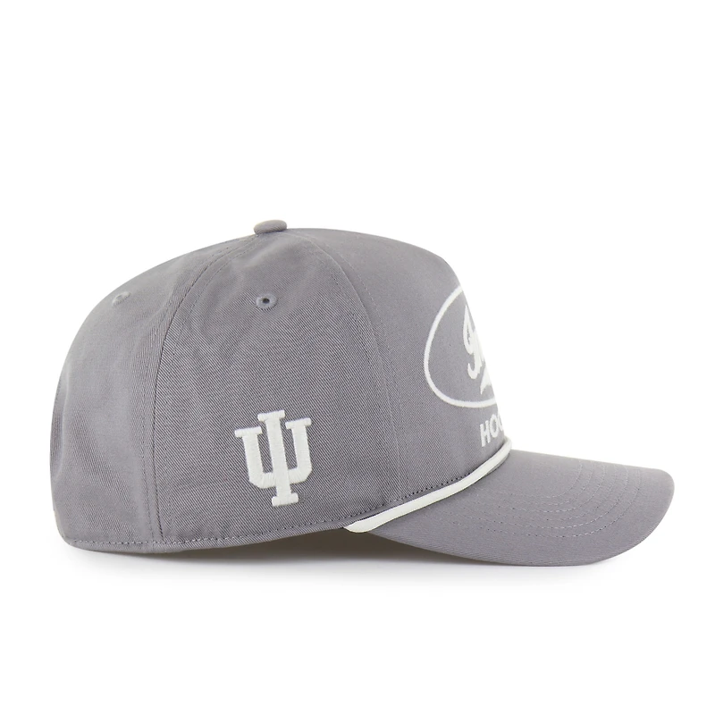 Casquette ajustable grise Indiana Hoosiers Contemporary Basics pour homme, modèle 1947