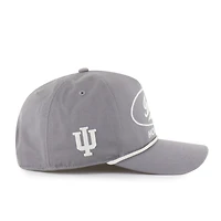 Casquette ajustable grise Indiana Hoosiers Contemporary Basics pour homme, modèle 1947